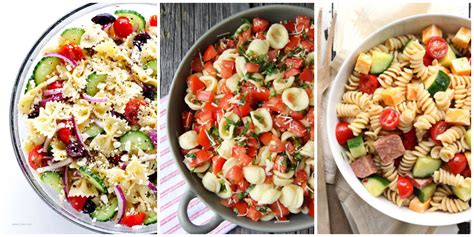 Use cooked leftover chicken or a rotisserie chicken for this tasty salad recipe. 30 Easy Pasta Salad Recipes - Best Cold Pasta Dishes