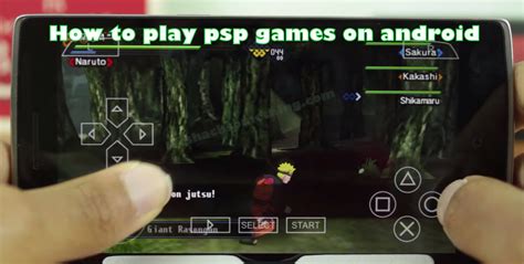 How To Play Sony Psp Games On Android Phonetablet Using Ppsspp