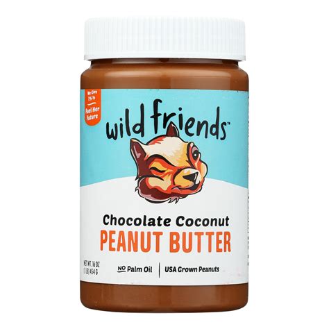 Wild Friends Peanut Butter Chocolate Coconut Case Of 6 16 Oz Foodsbasics