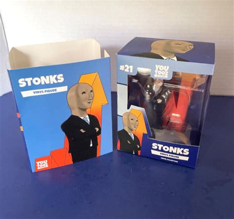Youtooz Meme Collection Stonks Vinyl Figure 21 Wsb Unscratched Code