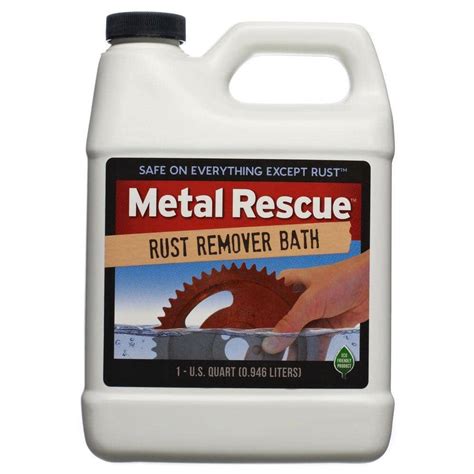 Workshop Hero 1 Qt Metal Rescue Rust Remover Bath Wh290497 The Home
