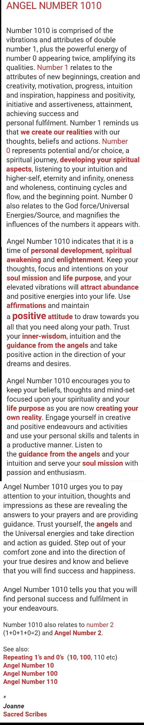 The number 1 is the most positive number, the number of leadership, self sufficiency and new beginnings. 1010 | angel number 1010 | meaning of 10:10 | Numerology ...