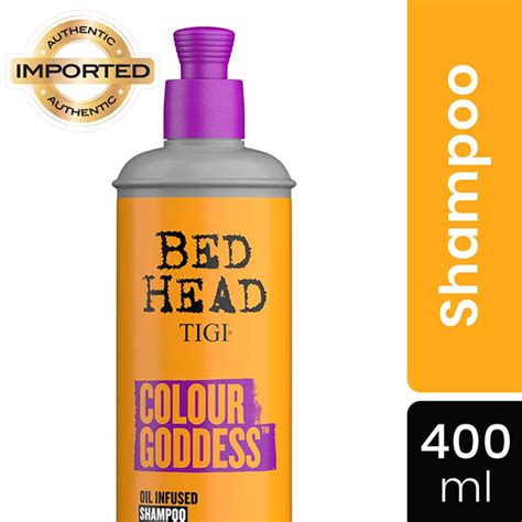 Buy Tigi Bed Head Colour Goddess Oil Infused Shampoo For Coloured Hair