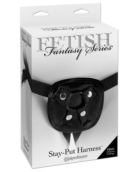 fetish fantasy series stay put harness by pipedream products cupid s lingerie