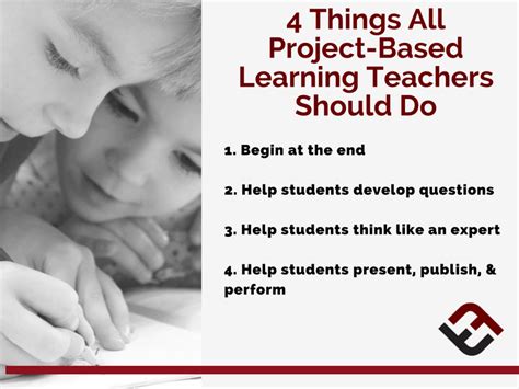 4 Things All Project Based Learning Teachers Should Do