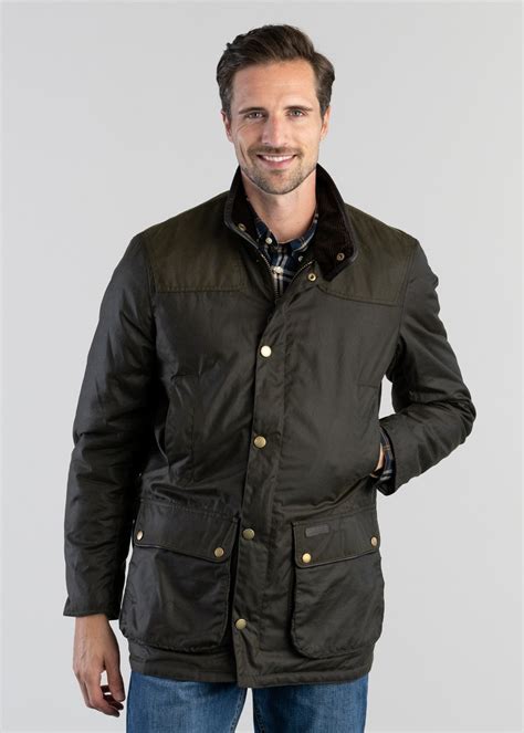 Barbour Hartlington Wax Jacket Mens From A Hume Uk
