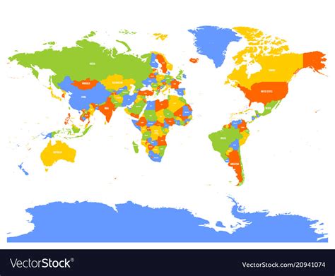 Reversed World Map