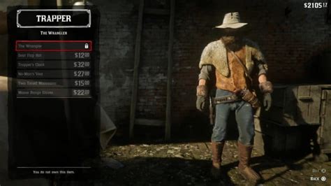 Now, you need something to take to him, so. Red Dead Redemption 2 Trapper Crafting, Materials Guide ...