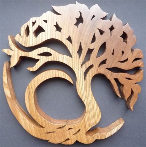Tree Of Life Trivet £2750 Intarsia Woodworking Woodworking Patterns