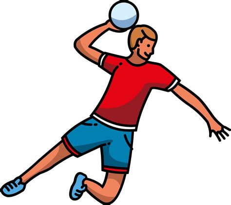 Clipart Handballspieler