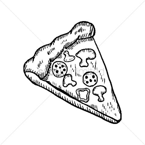 1280x720 how to draw a pizza for kids pizza slice easy draw tutorial. Pizza slice Vector Image - 1869458 | StockUnlimited