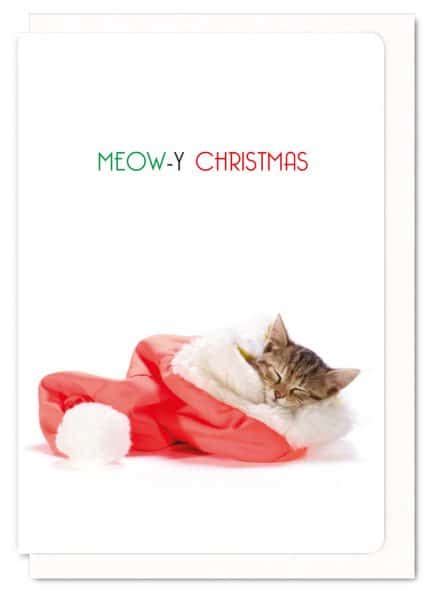 Meowy Christmas Card — Meowco