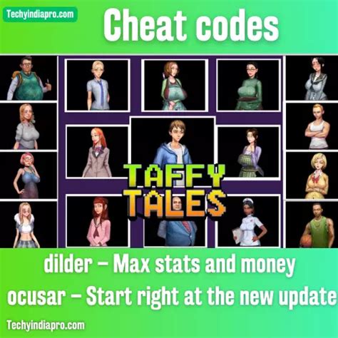 Taffy Tales Cheat Code Latest Updated 2024