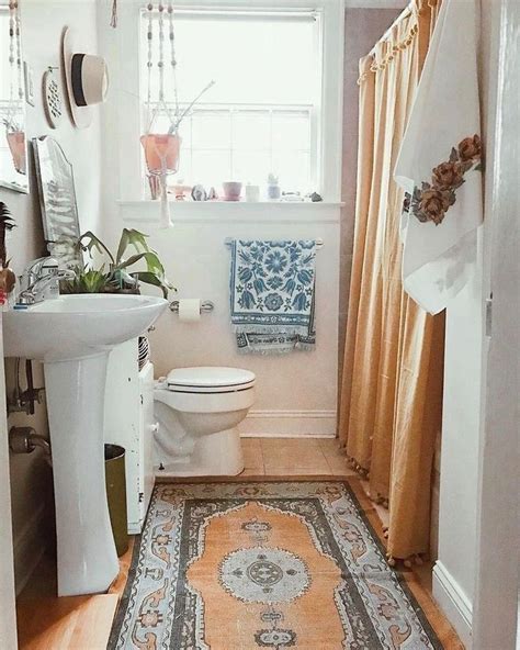 30 Cute Bohemian Style Decorating Ideas For Bathroom