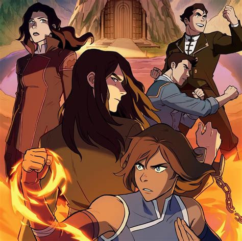 Avatar The Legend Of Korra Graphic Novel Ferisgraphics