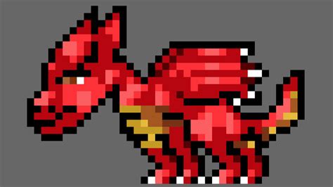 Dragon Pixel Art Tutorial