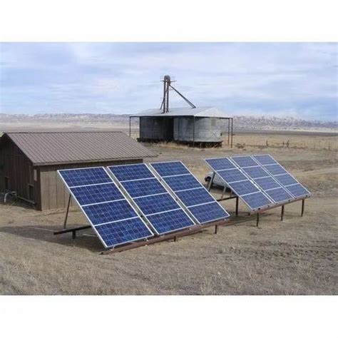 Off Grid Solar Power Plant At Rs 100watt Off Grid Solar Plant In