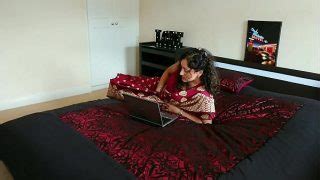 Red Saree Bhabhi Caught Watching Porn And To Fuck By Devar Dirty Hindi