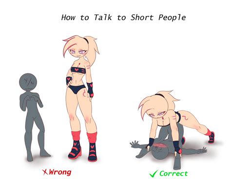 How to Talk to Short People art девушка How To Talk To Short