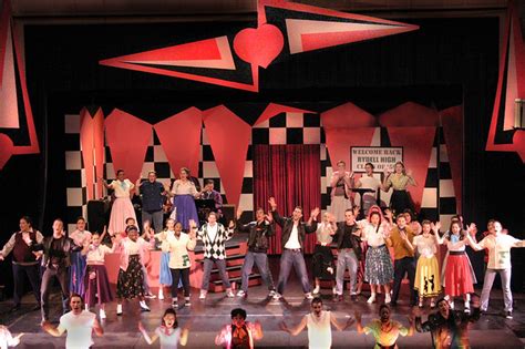 Grease Opening Chorus Basic Set Design For A Production Of Flickr
