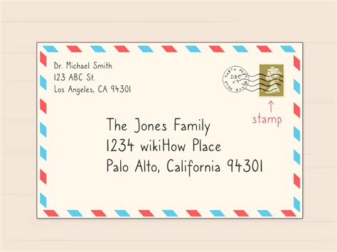 The postal services reading and sorting machines might need this space to print bar 35 formal business letter format templates examples template lab. Simple Ways to Address a Letter to a Family: 11 Steps