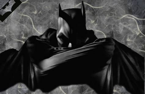 Batman In The Smoke By Jinxsatx Image Abyss