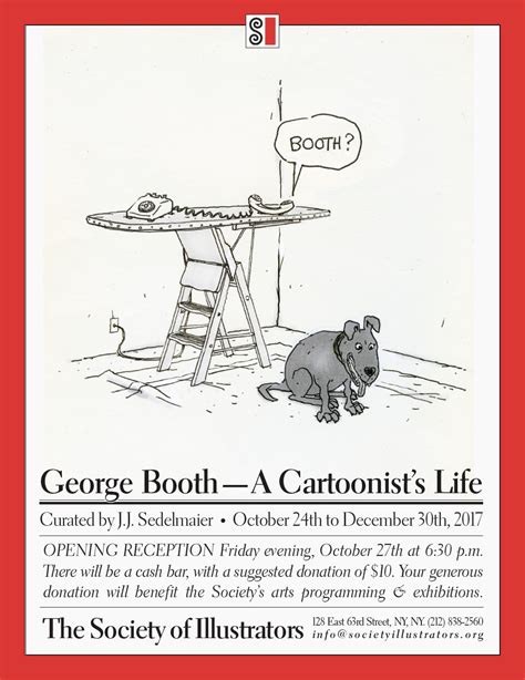 George Booth A Cartoonists Life Curated By Jj Sedelmaier Bs Art