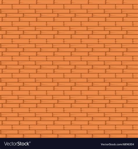 Orange Brick Wall Seamless Royalty Free Vector Image