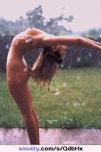 Rain Nude Outside Smutty Com