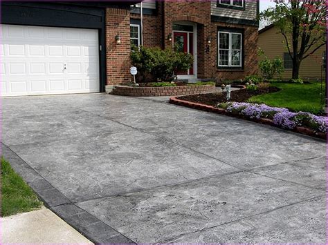 A tired old gray and age are a concrete slab patio find. Stained Concrete Patio Gray | Patio, Concrete stain patio ...