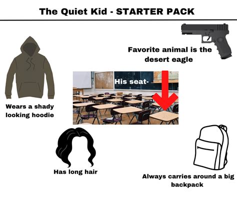 Quiet Kid Starterpack Rstarterpacks