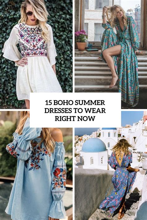 15 Boho Summer Dresses To Wear Right Now Styleoholic