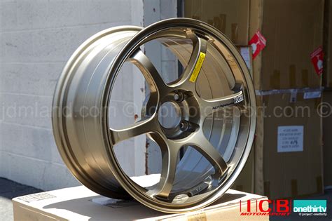 Advan Rgii Wheels 16x8 4x100 38 Offset Bronze Concave Face Sold