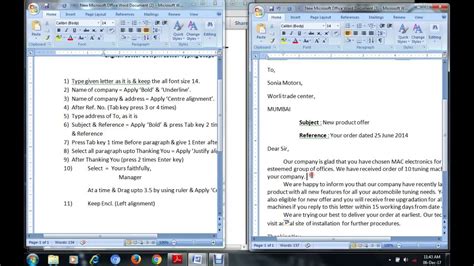 How To Letter Typing In Ms Word Letter Typing In Ms Word How To