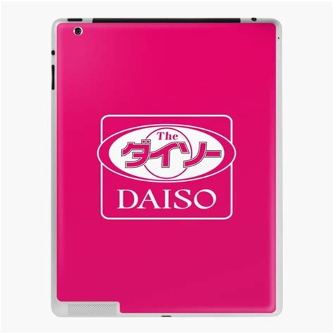 Daiso Japan 大創産業 Logo Ipad Case And Skin By Rubencrm Redbubble