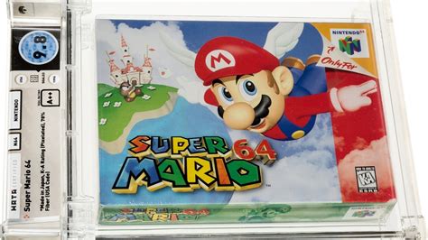 Super Mario 64s Record Breaking Sale Stuns Industry Experts Npr