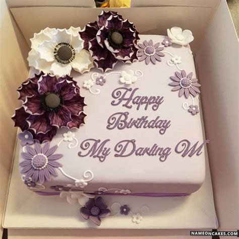 You are everything i could ever wish. Happy Birthday my darling wife Cake Images