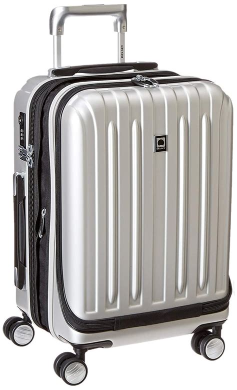 Delsey Paris Luggage Helium Titanium Carry On Expandable Spinner Best