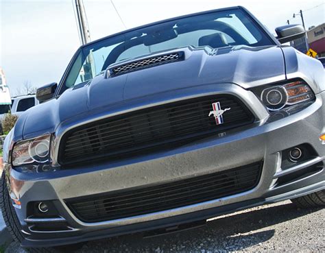 2014 ford mustang v6 convertible. Ford Mustang Supercharger Mongoose Hood GT V6 2013-2014 ...