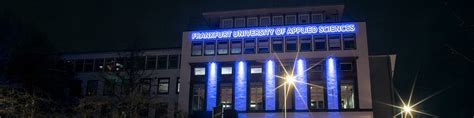 Frankfurt University Of Applied Sciences — Erudera