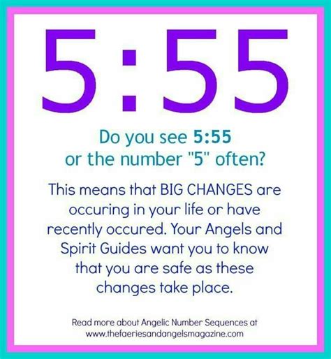 Angel numbers 555 mean that you are going through, or will be going through, a positive change in your life. 555 #angelnumbermeanings | Angel numbers, Angel number ...