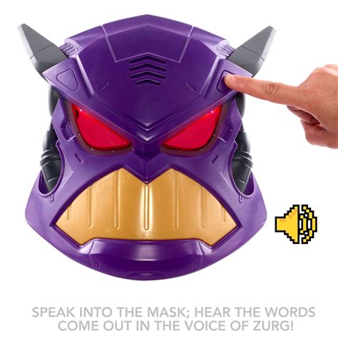 Disney And Pixar Lightyear Zurg Voice Changing Mask Mattel