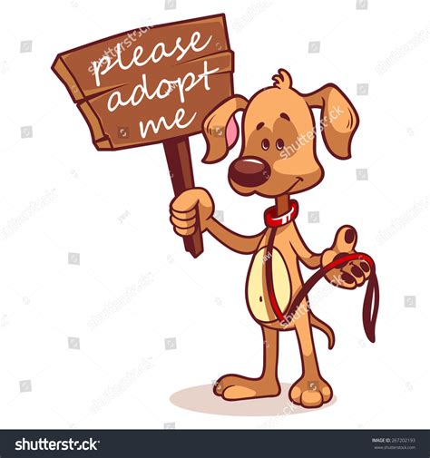 Character Dog Banner Adopt Me Vector Stock Vector 267202193 Shutterstock