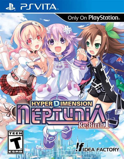 Hyperdimension Neptunia Re Birth Cover Art Rpgfan