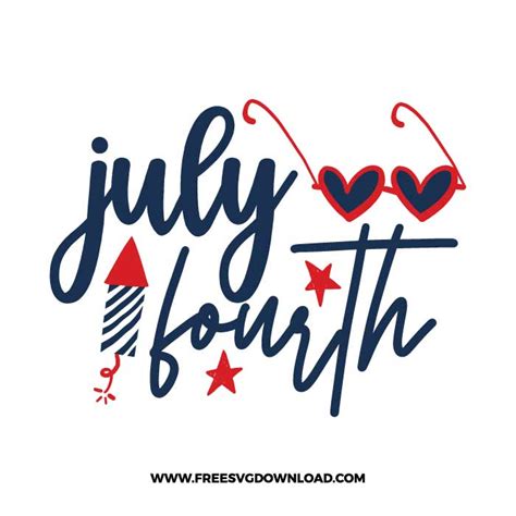 July Fourth Svg And Png Free 4th Of July Cut Files Free Svg Download