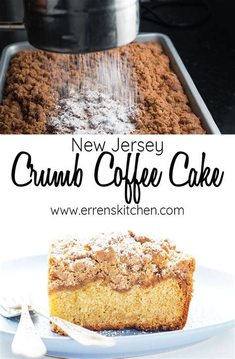 Food Recipes New Jersey Crumb Coffee Cake