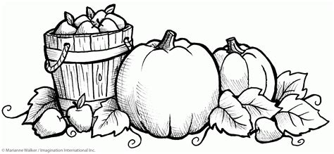 Autumn Coloring Pages For Preschoolers Coloring Home