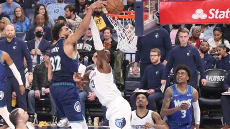 Timberwolves Vs Grizzlies Karl Anthony Towns Throws Down Outrageous