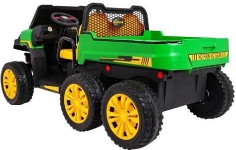 24v Kids Electric Tractor Farmtrac 6x6 2 Seater Tipper Bed