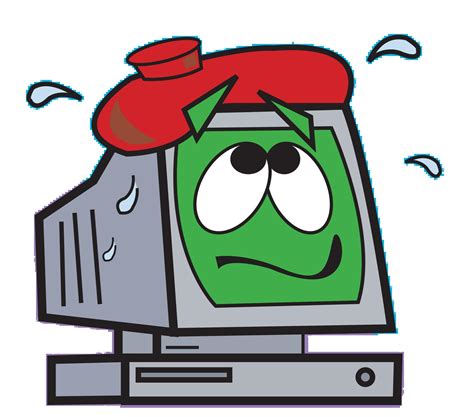 Sick Computer Clipart Free Download On Clipartmag